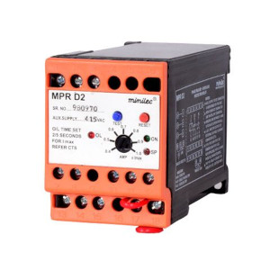 Minilec MPR D2 motor/pump protection relay