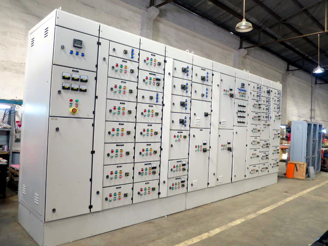 Motor control center panels M and E vertical sections for UPPC