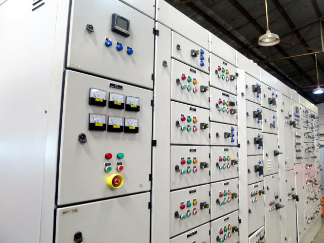 Motor control center panels M and E vertical sections for UPPC